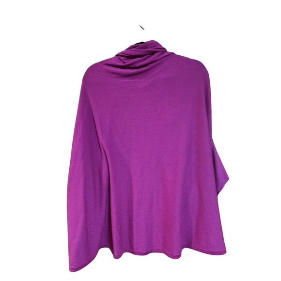 Lauren Ralph Lauren Knit Poncho Wrap Womens One Size - Picture 2 of 3